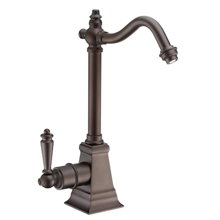 Whitehaus Point Of Use Instant Hot Water Drinking Faucet W/ Traditional Swivel S WHFH-H2011-ORB